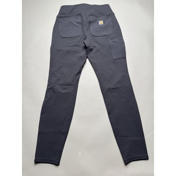 Carhartt Pants Womens Small Gray Fitted BN2482-W Workwear Stretch Nylon Pockets - Picture 9 of 12